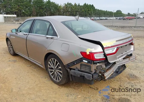 2018 Lincoln Continental Select из США, поврежденный, VIN 1LN6L9TKXJ5601628